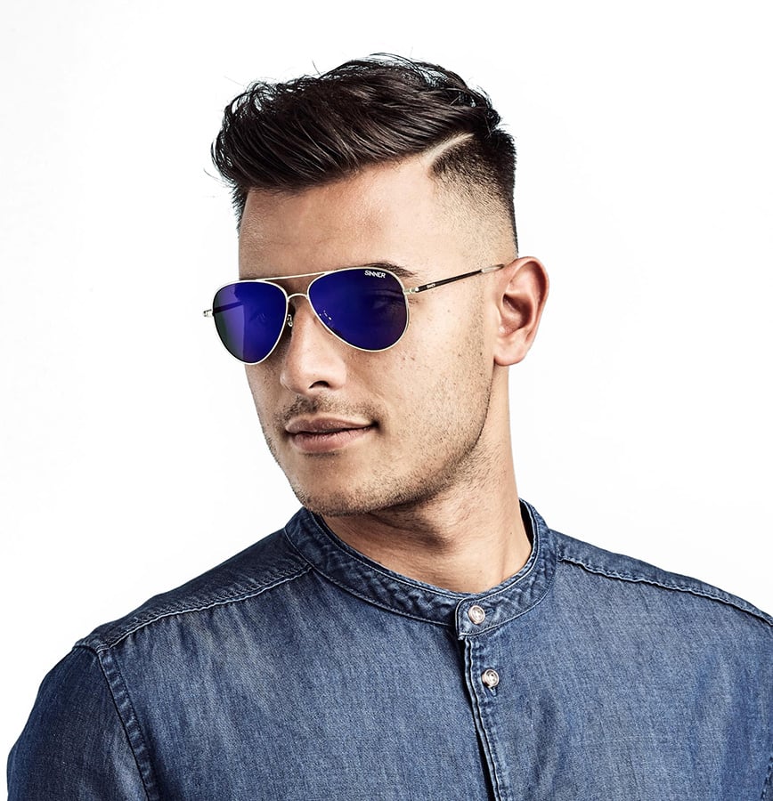 Sinner Morin Pilot/Aviator Anti Slip Sunglasses