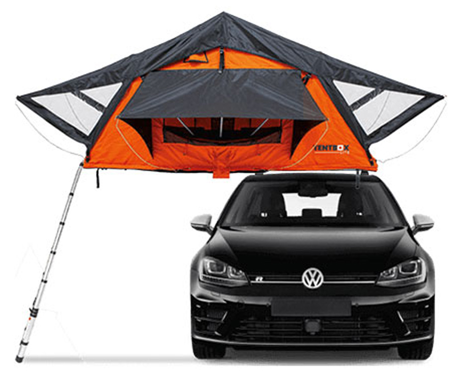 Tentbox Lite Roof Tent Lightweight Car Camping Roof Pod
