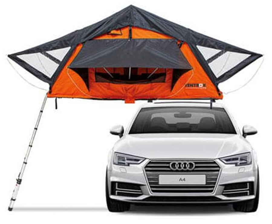 Tentbox Lite Roof Tent Lightweight Car Camping Roof Pod