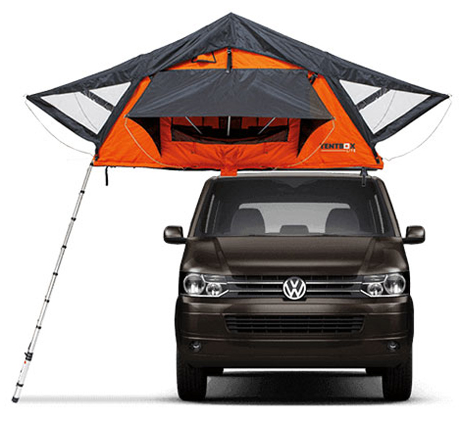 Tentbox Lite Roof Tent Lightweight Car Camping Roof Pod