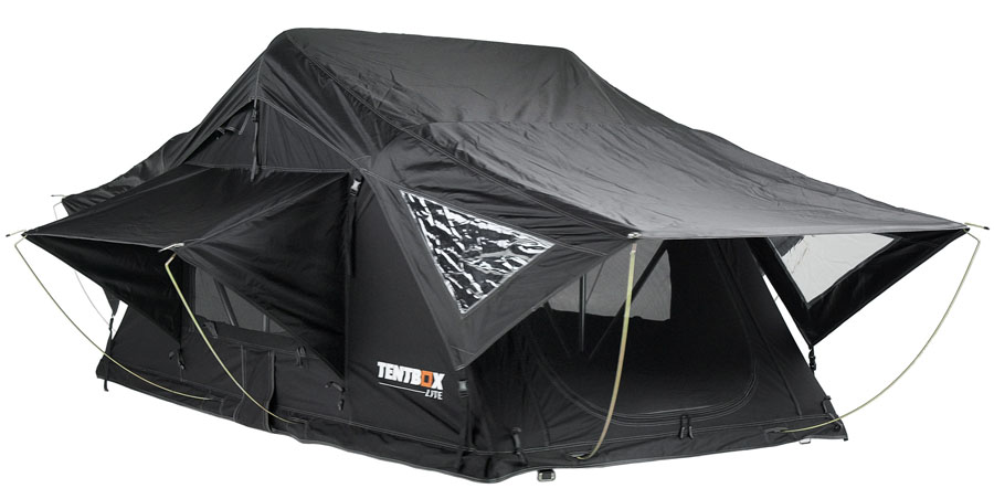 Tentbox Lite Roof Tent Lightweight Car Camping Roof Pod