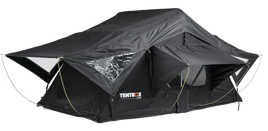 Tentbox Lite Roof Tent Lightweight Car Camping Roof Pod