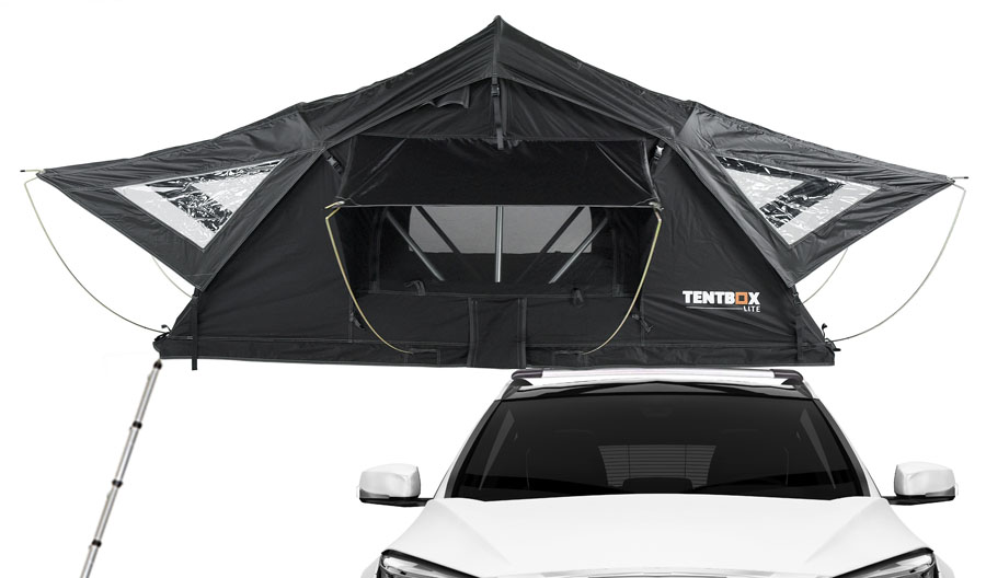 Tentbox Lite Roof Tent Lightweight Car Camping Roof Pod