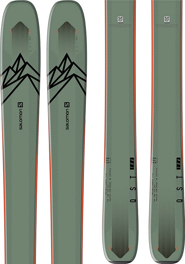 Salomon QST 106 Skis 2021