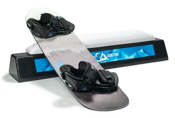 Snowboard Addiction Training Home Practice Snowboard Bindings