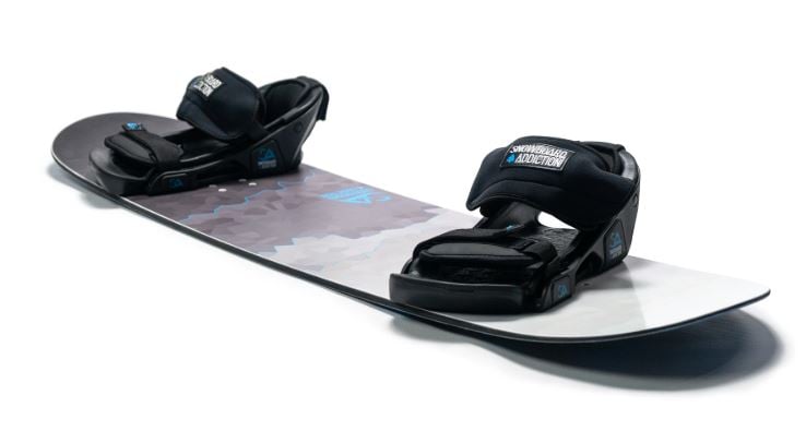 Snowboard Addiction Training Home Practice Snowboard Bindings