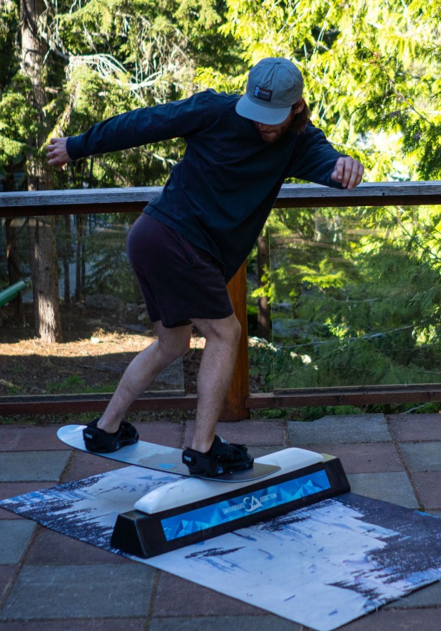 Snowboard Addiction Balance Bar Snowboard Home Training Bar