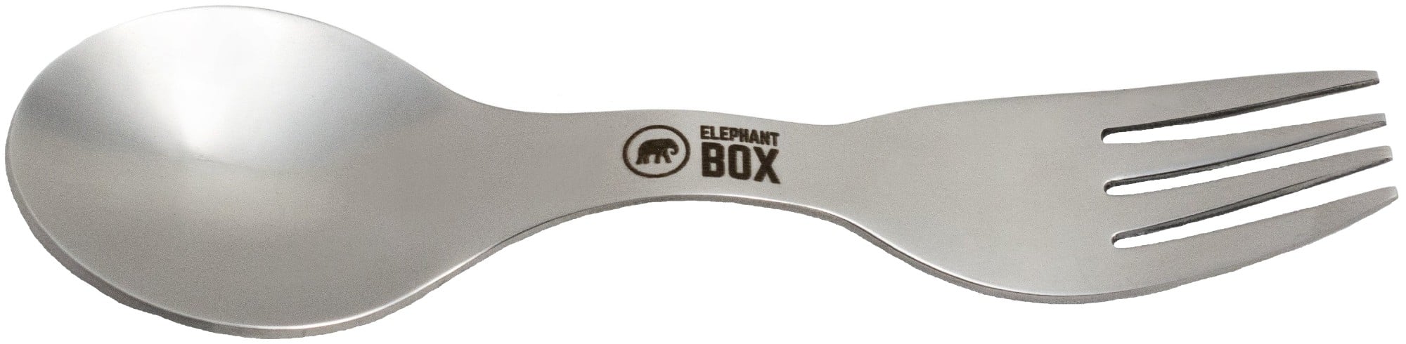 Elephant Box Stainless Steel Spork Compact Reusable Travel Utensil