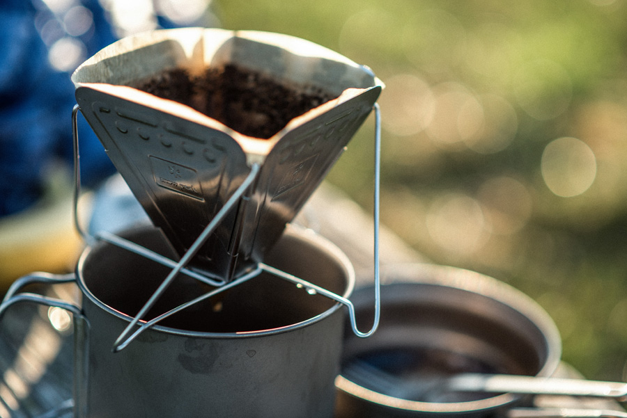Snow Peak Collapsible Coffee Dripper Folding Coffee Filter Holder