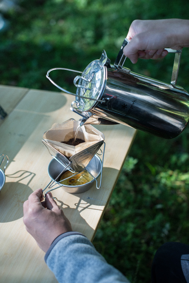 Snow Peak Collapsible Coffee Dripper Folding Coffee Filter Holder