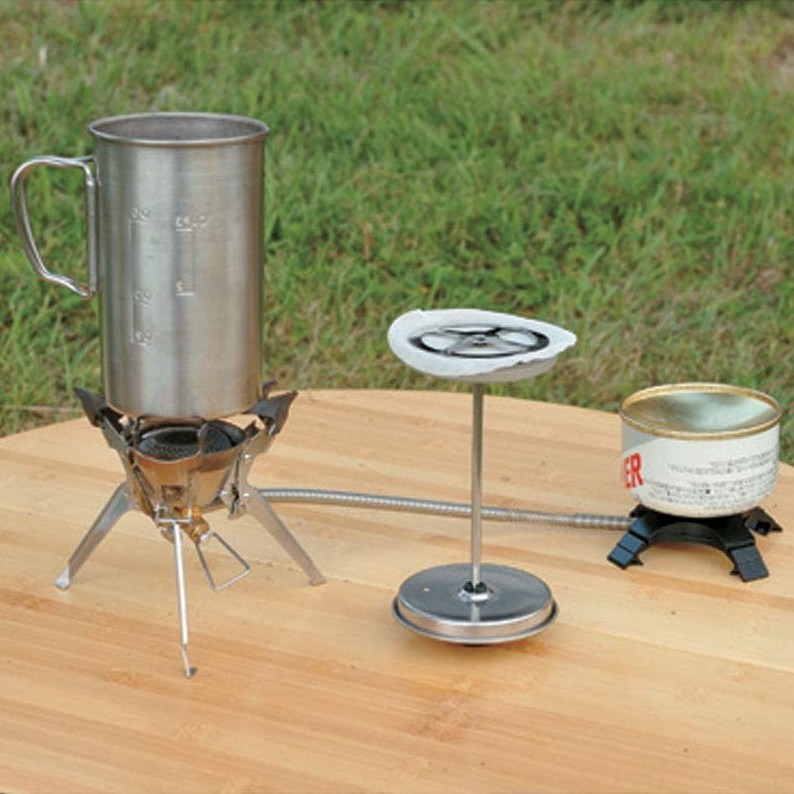 Snow Peak Titanium French Press Ultralight Coffee Maker