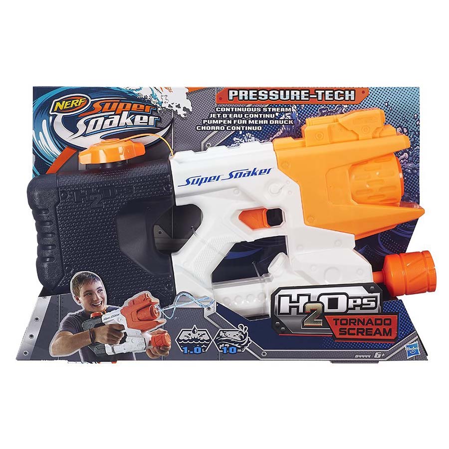 Nerf Tornado Scream Super Soaker, Water Blaster Pistol