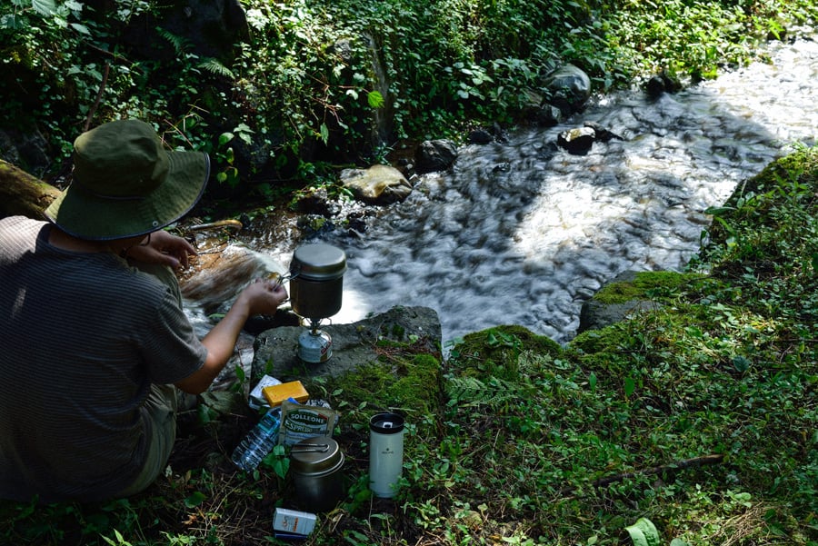 Snow Peak Trek 1400 Titanium Ultralight Camping Cookware