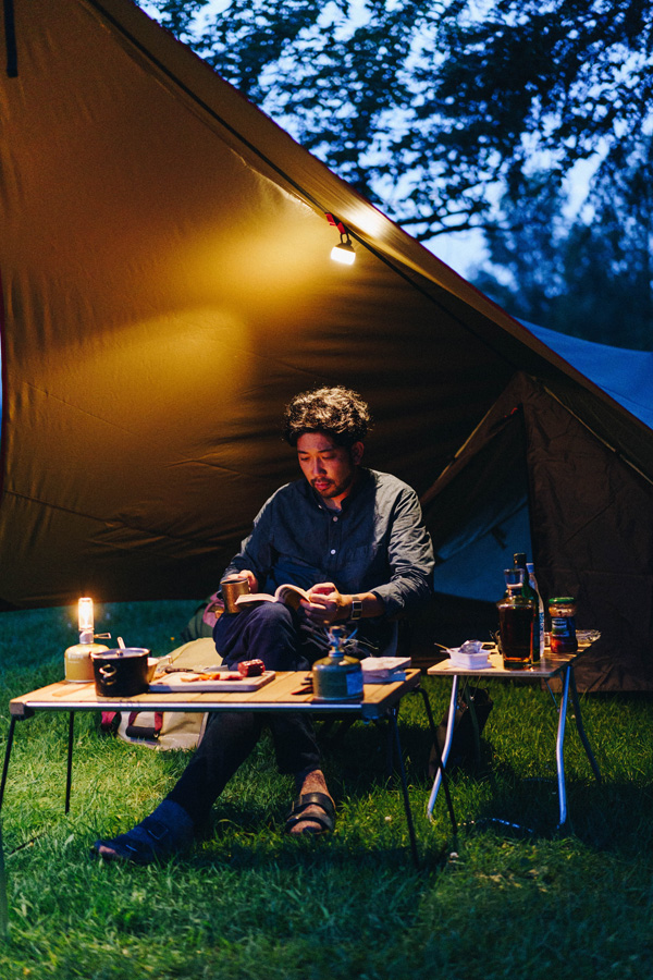 Snow Peak Hexa Ease 1 Tarp & Tent Camping Combo