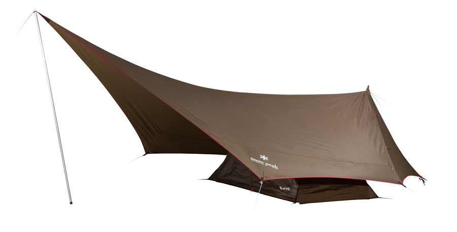 Snow Peak Hexa Ease 1 Tarp & Tent Camping Combo