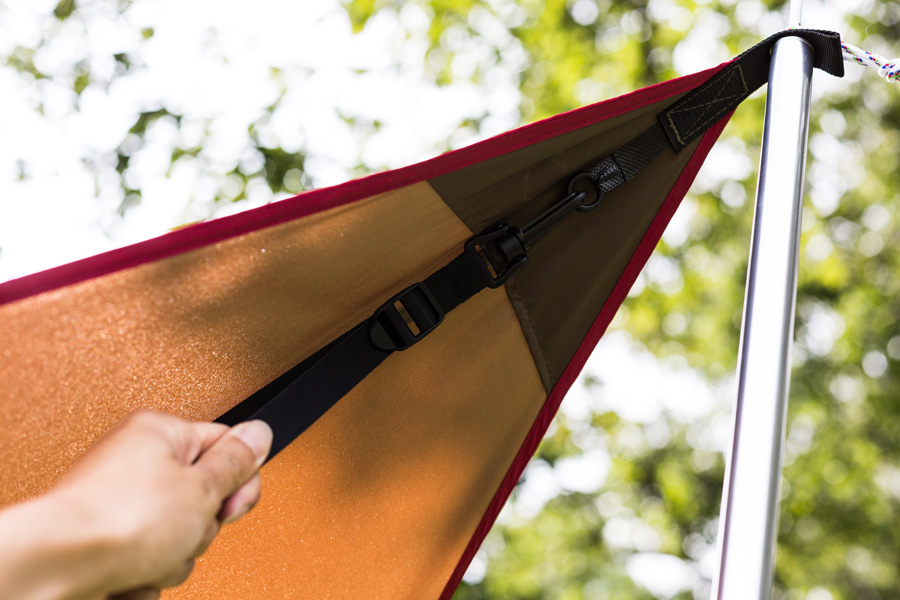 Snow Peak Hexa Ease 1 Tarp & Tent Camping Combo