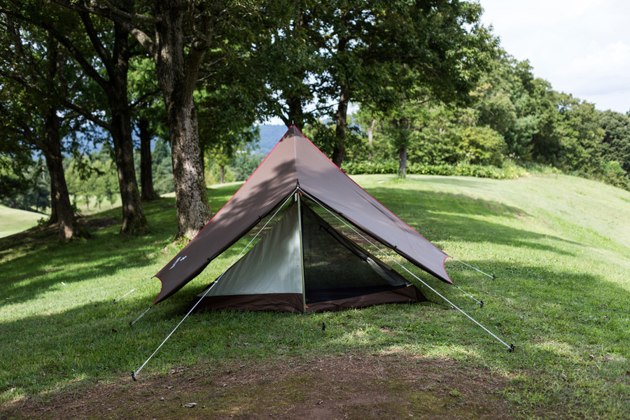 Snow Peak Hexa Ease 1 Tarp & Tent Camping Combo