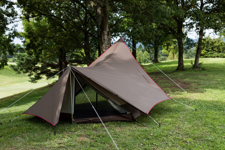 Snow Peak Hexa Ease 1 Tarp & Tent Camping Combo