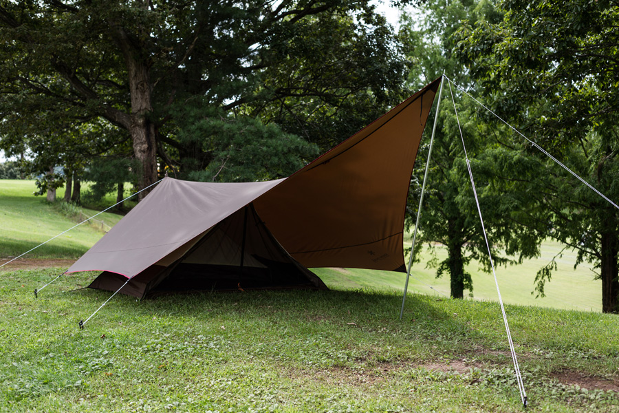 Snow Peak Hexa Ease 1 Tarp & Tent Camping Combo