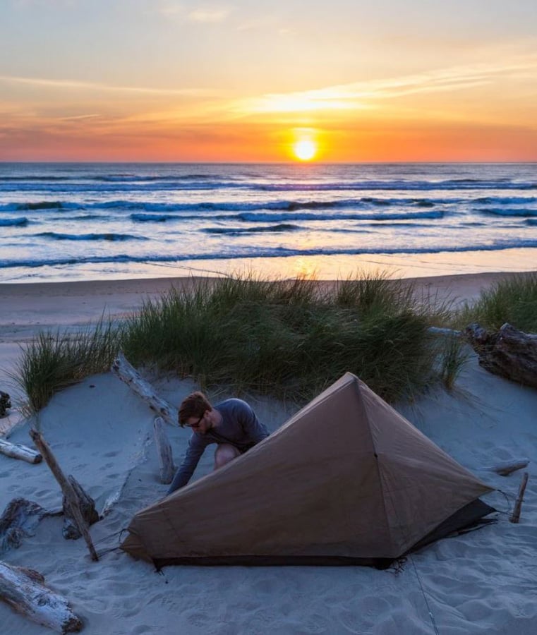 Snow Peak Lago Pro Air 1 Ultralight Backpacking Tent