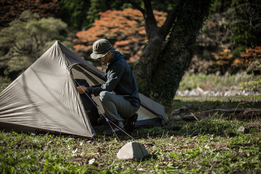 Snow Peak Lago Pro Air 1 Ultralight Backpacking Tent