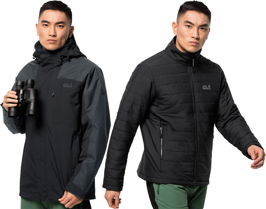 Jack Wolfskin Viking Sky 3-in-1 Hardshell Jacket