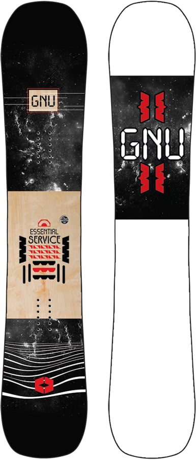 GNU Essential Service Freeride/Freestyle Snowboard