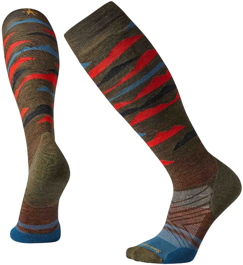 Smartwool PhD Ski Light Elite Pattern Snowboard/Ski Sock