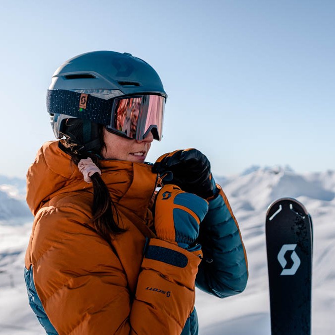 Scott Shield + Extra Lens Ski/Snowboard Goggles