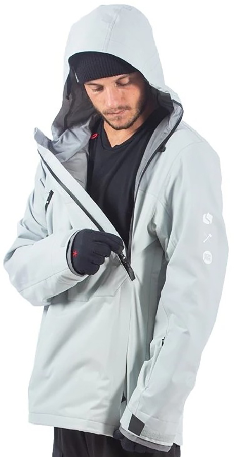 Bonfire Beta Stretch Pullover Men's Ski/Snowboard Jacket