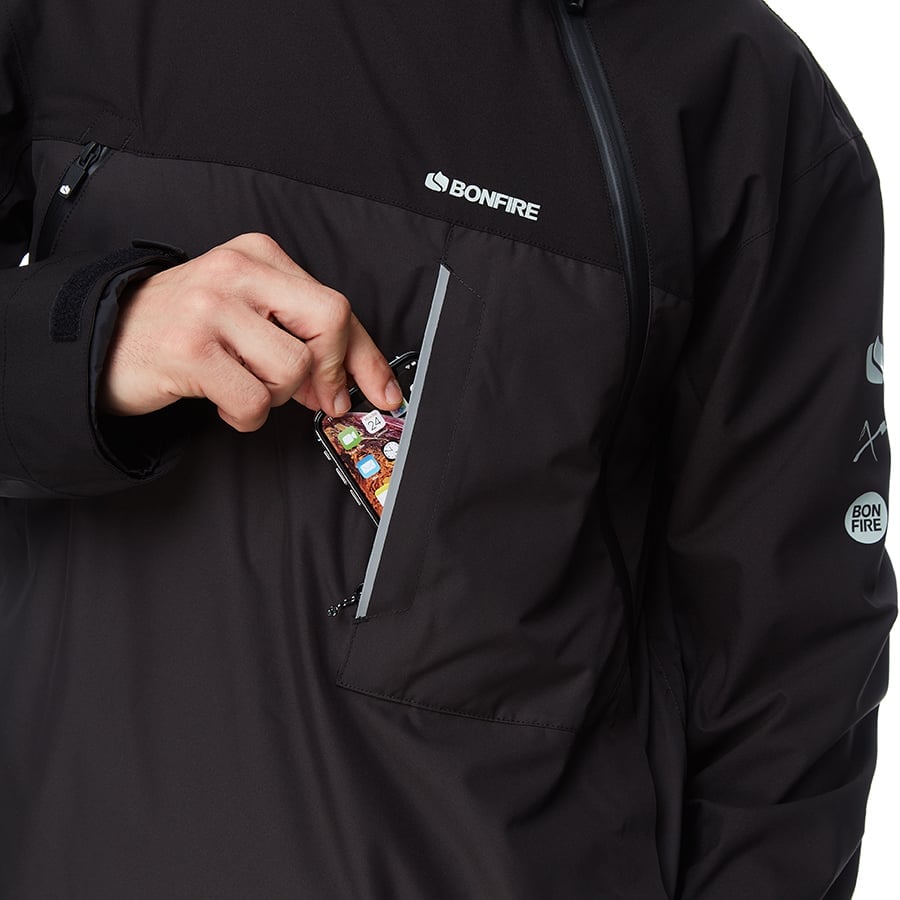 Bonfire Beta Stretch Pullover Men's Ski/Snowboard Jacket