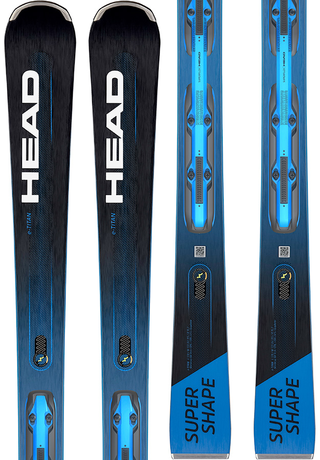 Head Supershape e-Titan + Prot. PR 13 GW Skis 2023