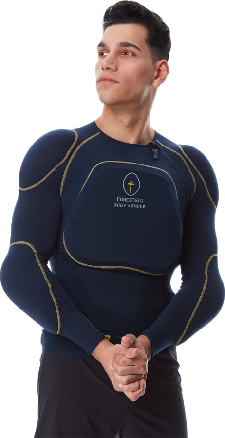 Forcefield Sports Shirt L2 Body Armour With Back Protector