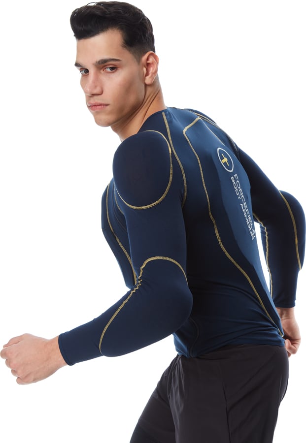 Forcefield Sports Shirt L2 Body Armour With Back Protector