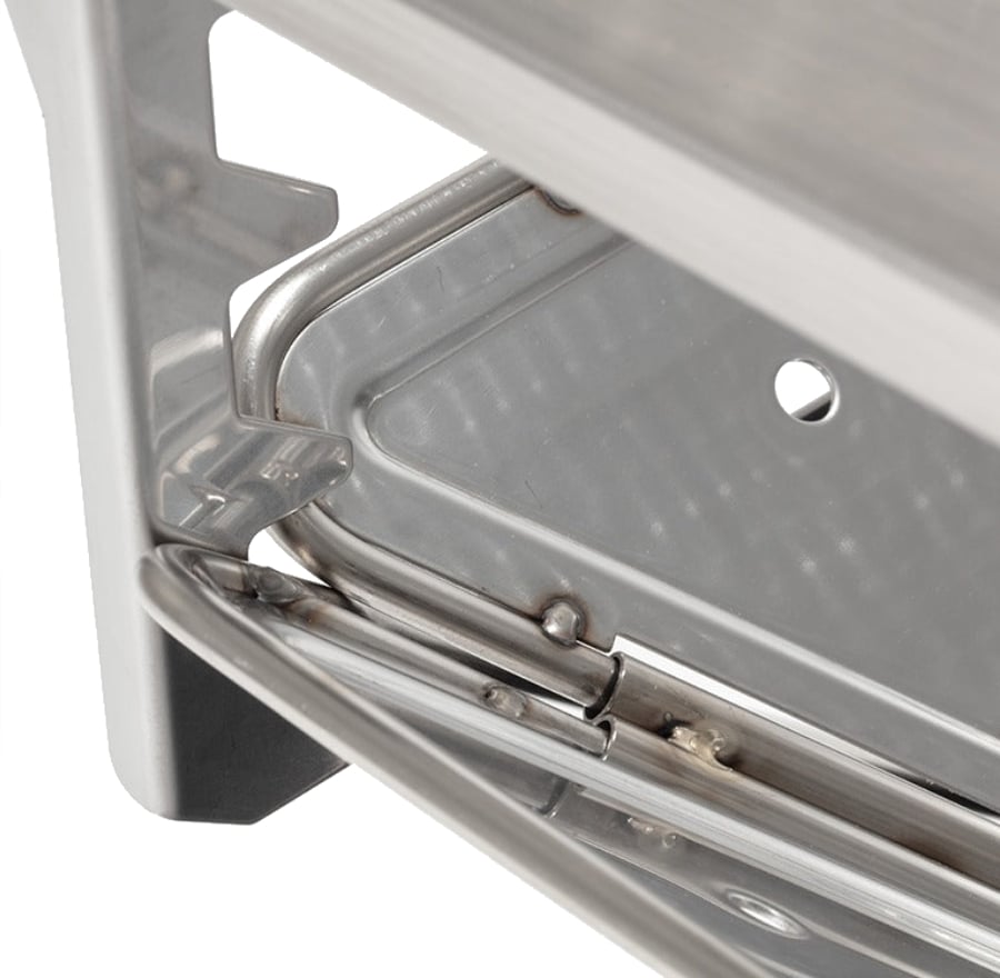 Snow Peak Pack & Carry Fireplace Grill Bridge Camping Grill