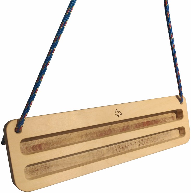 Mountain Wood Training Portable Wooden Hangboard
