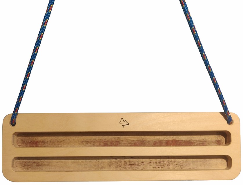 Mountain Wood Training Portable Wooden Hangboard