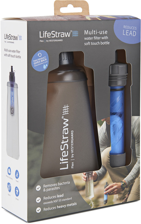 Lifestraw Flex Ultralight Water Filter + Soft Bottle