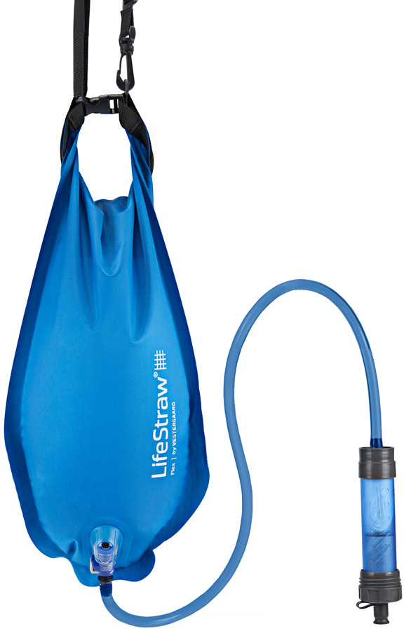 Lifestraw Flex Water Filter + Gravity Bag Hydration Pack