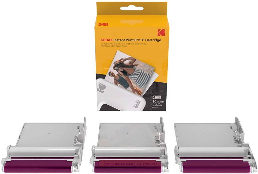 Kodak Instant Print 3"x3" 4PASS Cartridge