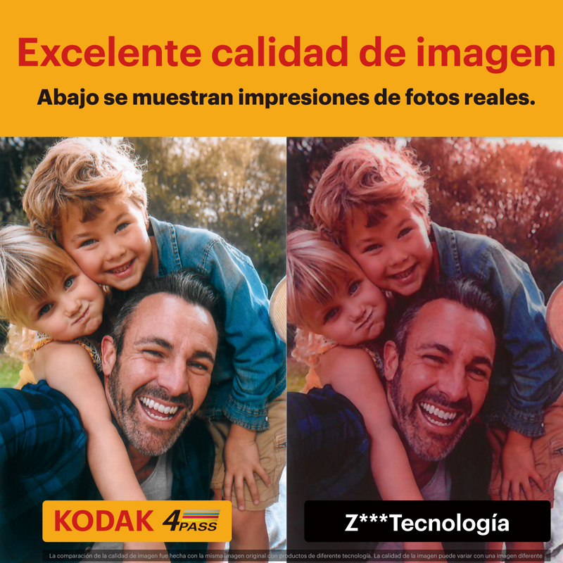 Kodak Instant Print 3"x3" 4PASS Cartridge
