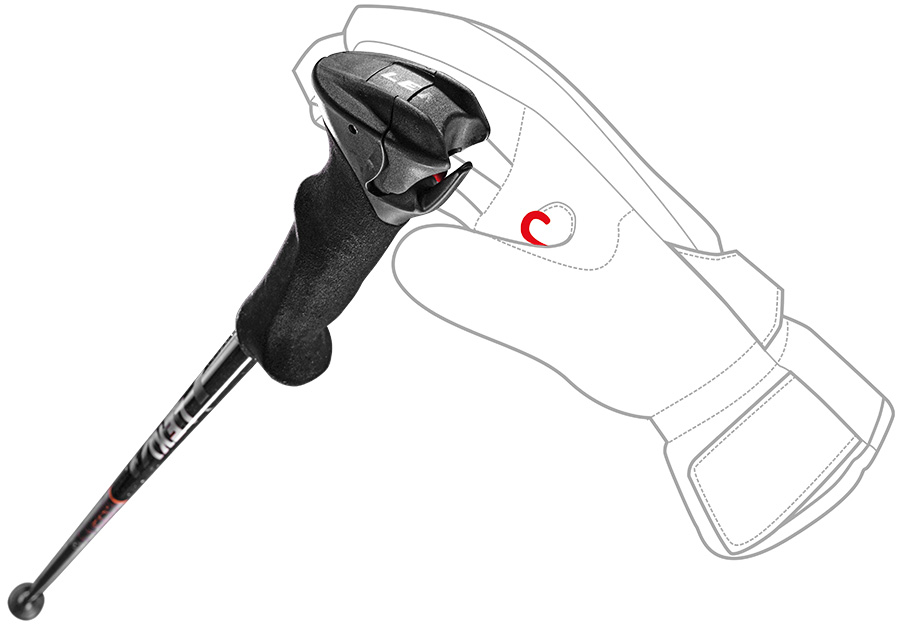 Leki Stella S Women's Soft Grip Ski Poles