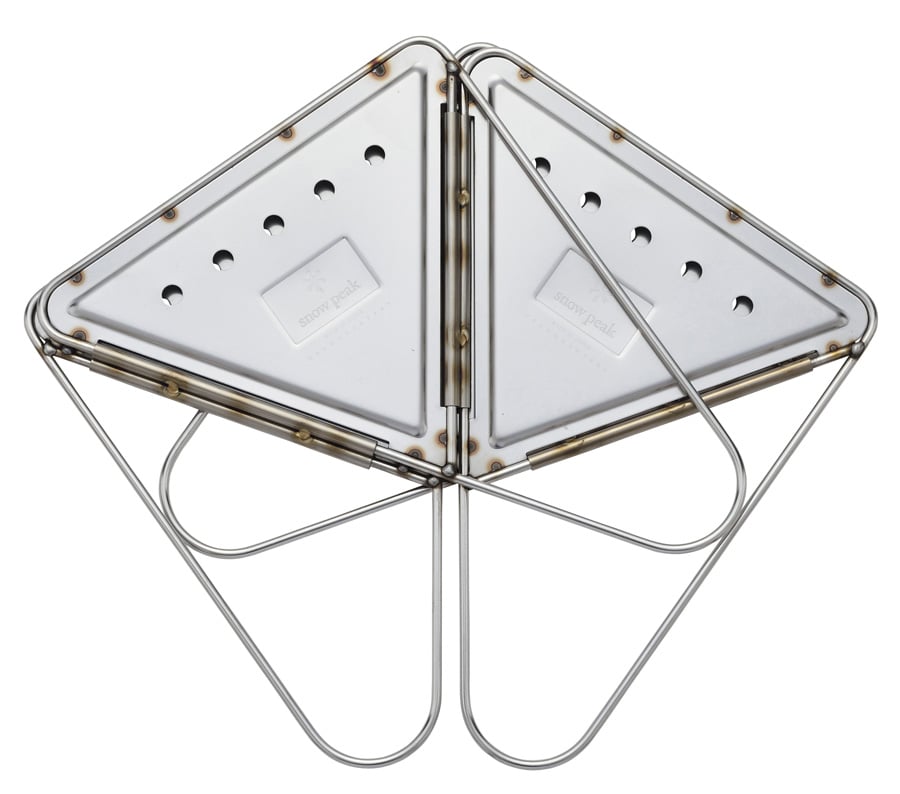 Snow Peak Pack & Carry Fireplace Small Portable Fire Pit