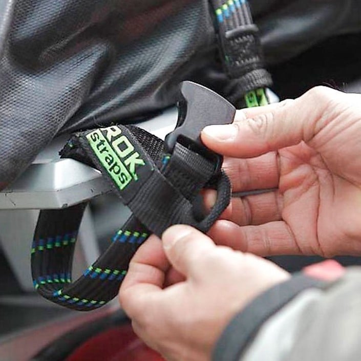 Rok Motorcycle & ATV Adjustable Cargo Straps