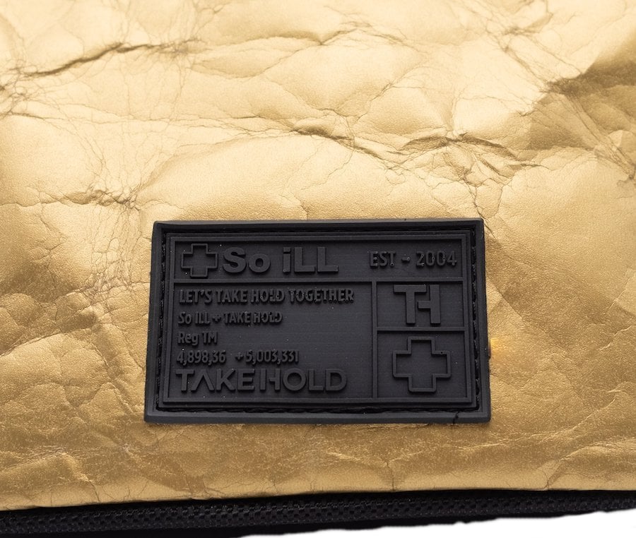 So iLL Tyvek Rolldown Bucket Rock Climbing Chalk Bag