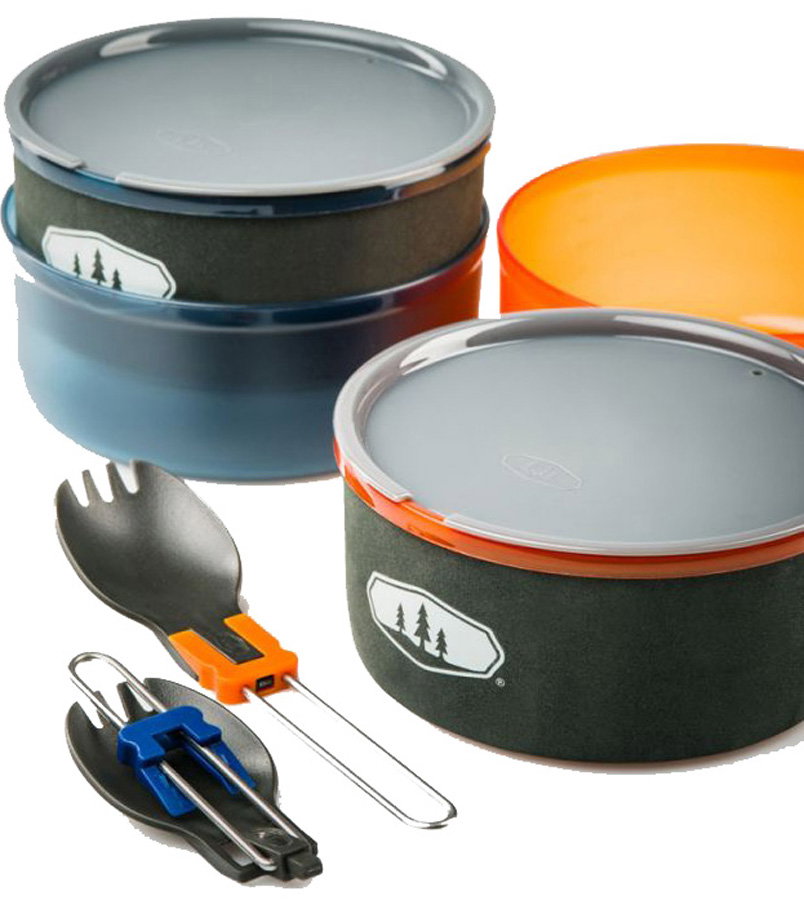 GSI Outdoors Pinnacle Dualist HS Compact Camping Cookware Set