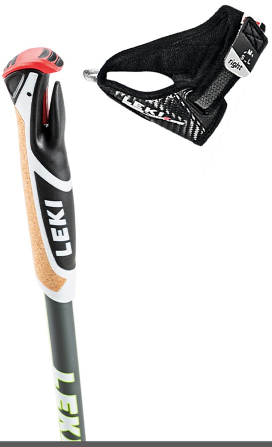 Leki Smart Supreme Adjustable Nordic Walking Poles