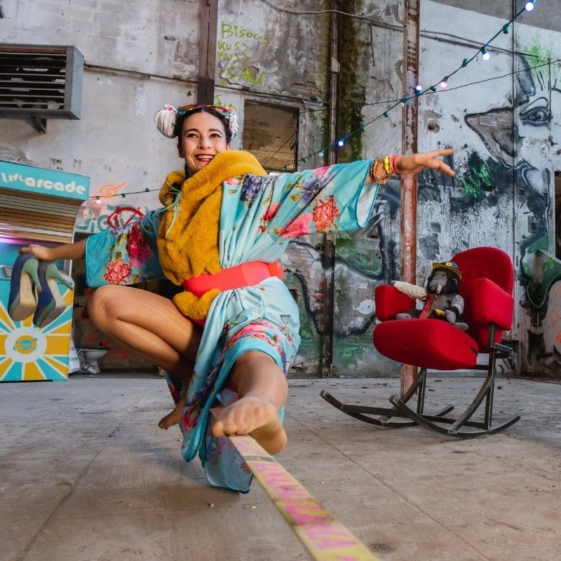 Gibbon Bananalama Treewear Slackline Set