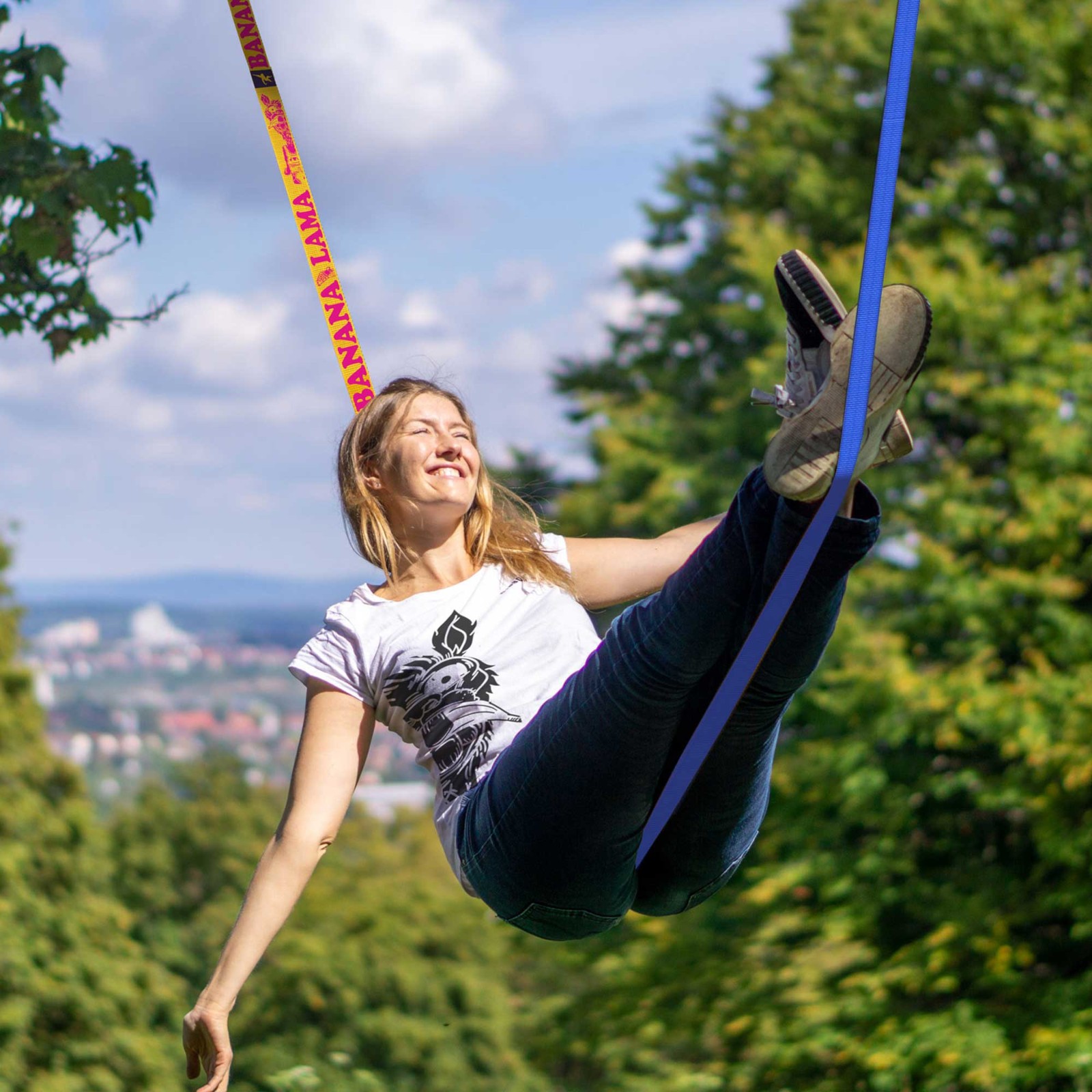 Gibbon Bananalama Treewear Slackline Set