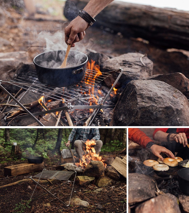 Wolf & Grizzly Grill M1 Camping & Backpacking Grill